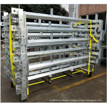 Hot DIP Galvanized Light Steel Structure Storage Racking Platform